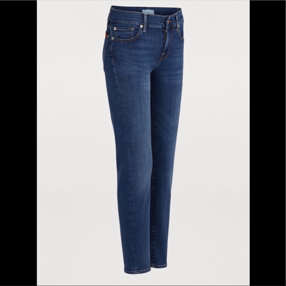 7 For All Mankind Roxanne cropped ankle jeans